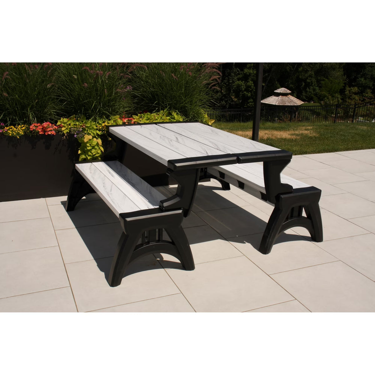2x Convert-a-Bench XL Tuinbank – In een Handomdraai Om te Bouwen tot Tafel
